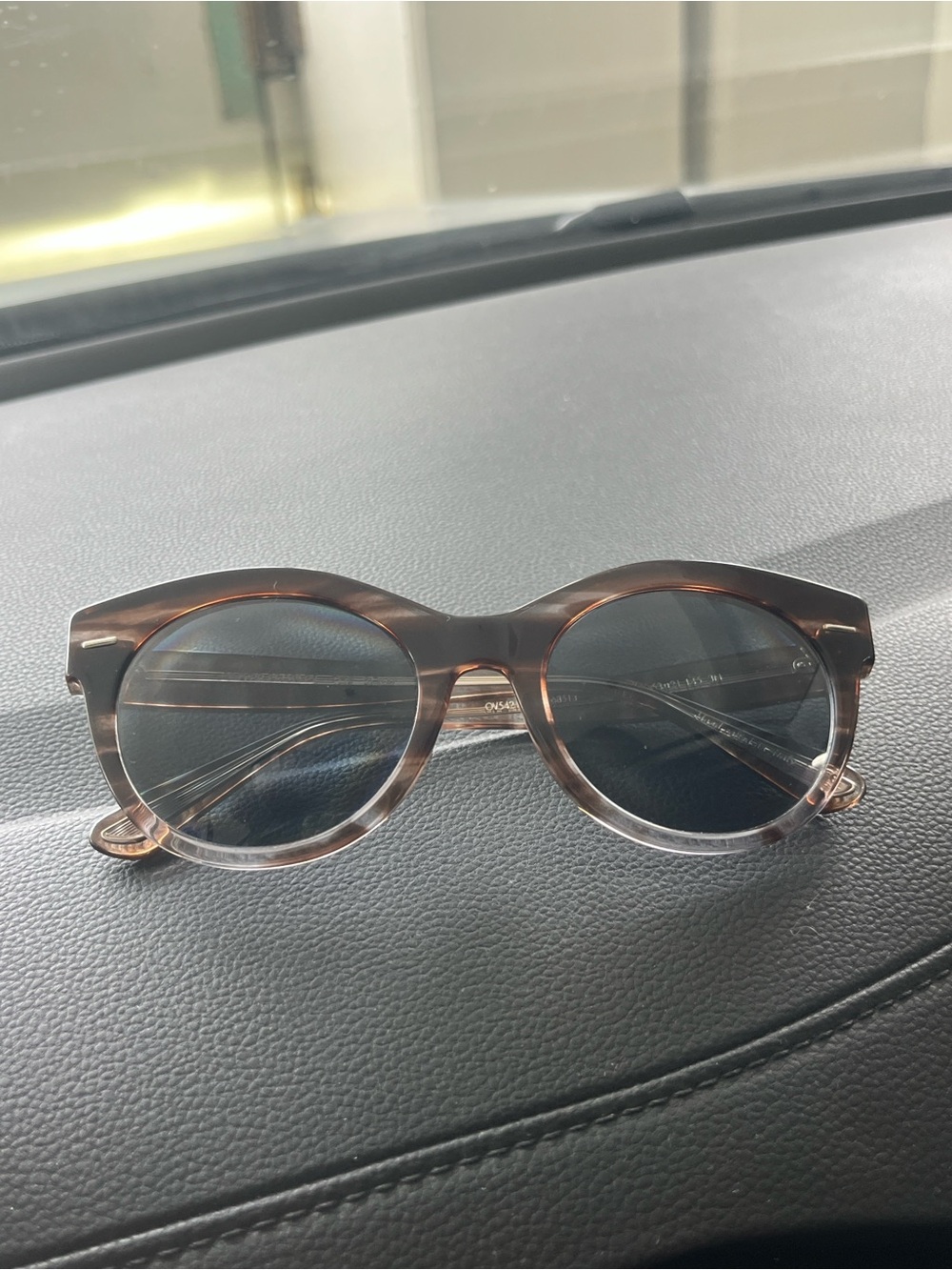 Authentic Oliver Peoples Georgica Cat-Eye Sunglasses with Dark Lenses